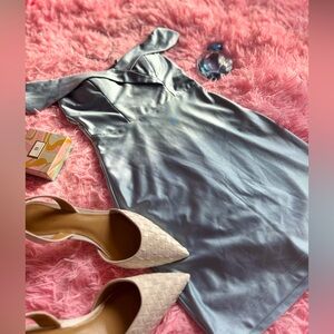 Formal baby blue dress